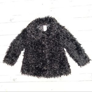 Gymboree Faux Fur Toddler Girls Coat Size 4
